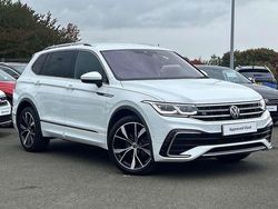 White Used 2024 VW Tiguan Allspace R-line SUV | £33,995 (A bit pricey)