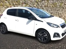 White Used 2019 Peugeot 108 Allure Hatchback | £7,995 (Fair price)
