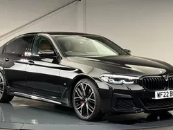 Black Used 2022 BMW 520 M Sport | £28,500 (Fair price)