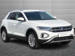 Pure white New 2025 VW T-Roc Style SUV | £30,250 (Good price)