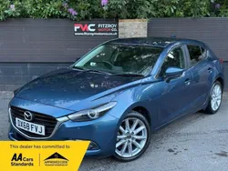 Blue Used 2018 Mazda 3 Inclusive Hatchback | £12,495 (Expensive)