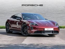 Red Used 2022 Porsche Taycan Sedan | £66,995 (Expensive)
