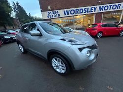 Metallic silver Used 2014 Nissan Juke Acenta SUV | £3,999 (Fair price)