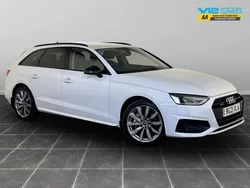 White Used 2021 Audi A4 Sport Estate | £16,995 (Super price)