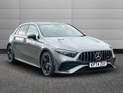 Grey Used 2024 Mercedes A35 AMG Premium Plus Hatchback | £38,990 (Fair price)
