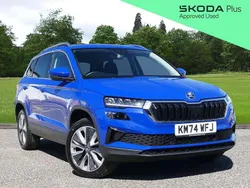 Blue Used 2024 Skoda Karoq SE L SUV | £26,395 (Fair price)