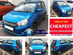 Blue Used 2015 Suzuki Celerio SZ4 Hatchback | £4,985 (Fair price)