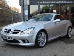 Silver Used 2006 Mercedes SLK280 Cabriolet | £12,495