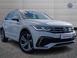White Used 2024 VW Tiguan R-line Edition SUV | £29,299 (Fair price)