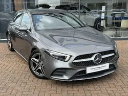 Grey Used 2018 Mercedes A200 AMG Line Premium Plus Hatchback | £17,999 (A bit pricey)