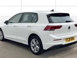 White Used 2021 VW Golf VIII Life Hatchback | £15,980 (Fair price)