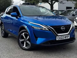 Blue Used 2022 Nissan Qashqai N-Connecta SUV | £19,590 (Fair price)