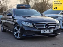 Black Used 2017 Mercedes E220 SE Sedan | £10,495 (Fair price)