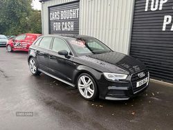 Black Used 2017 Audi A3 S-Line Hatchback | £9,995 (Fair price)