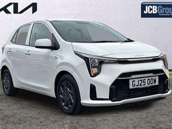 White New 2025 Kia Picanto 2 Hatchback | £16,795 (A bit pricey)