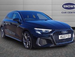 Black Used 2022 Audi A3 S-Line Hatchback | £21,999 (Fair price)