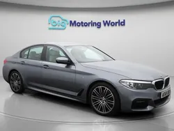 Blue Used 2018 BMW 530 M Sport Sedan | £18,700 (Fair price)