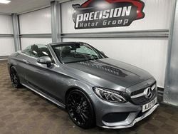 Grey Used 2017 Mercedes C220 AMG Line Premium Plus Cabriolet | £12,695 (Fair price)
