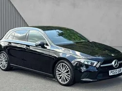 Black Used 2022 Mercedes A180 Executive Hatchback | £18,550 (Fair price)