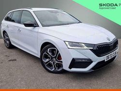 White Used 2022 Skoda Octavia vRS Estate | £27,500 (Expensive)