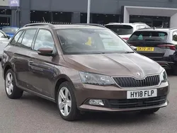 Maple brown metallic Used 2018 Skoda Fabia SE L Estate | £10,787 (Fair price)
