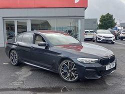 Black Used 2021 BMW 530 M Sport Sedan | £29,990 (Fair price)