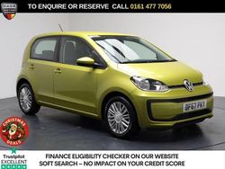 Yellow Used 2017 VW up! move up! Hatchback | £6,480 (Fair price)