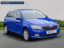 Blue Used 2019 Skoda Fabia SE Hatchback | £7,777 (Good price)