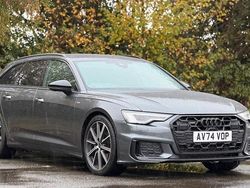Grey Used 2024 Audi A6 Black Edition Estate | £41,550 (Expensive)