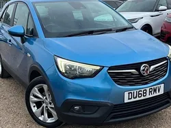 Blue Used 2018 Vauxhall Crossland X SUV | £5,999 (Fair price)