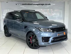 Blue Used 2021 Land Rover Range Rover Sport Autobiography Dynamic SUV | £36,995 (Fair price)