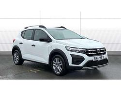 White Used 2022 Dacia Sandero Essentiel Hatchback | £11,511 (A bit pricey)