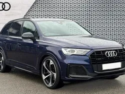 Blue Used 2023 Audi Q7 Black Edition SUV | £42,817 (Fair price)