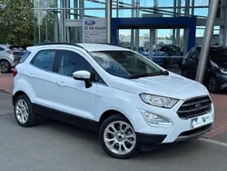 Frozen white Used 2022 Ford Ecosport Titanium SUV | £12,991 (Fair price)