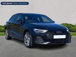 Black Used 2025 Audi A3 Black Edition Hatchback | £30,190 (Expensive)