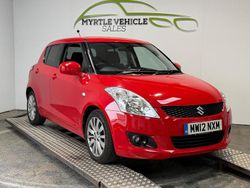 Red Used 2012 Suzuki Swift SZ4 Hatchback | £8,995 (A bit pricey)