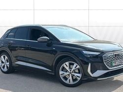 Black Used 2023 Audi Q4 e-tron S-Line SUV | £24,899 (Good price)