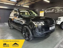 Black Used 2018 Land Rover Range Rover Vogue SUV | £27,599 (A bit pricey)