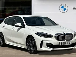 White Used 2021 BMW 118 M Sport Hatchback | £22,897 (Fair price)
