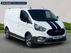 White Used 2021 Ford Transit Custom Active Van | £18,500 (Good price)