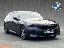 Black Used 2025 BMW i5 M Sport Sedan | £52,299 (Fair price)