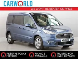 Blue Used 2019 Ford Grand Tourneo Connect Titanium MPV | £12,700 (Fair price)