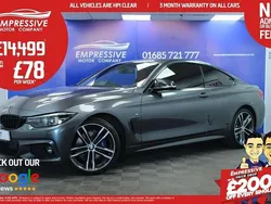 Grey Used 2017 BMW 420 M Sport Coupe | £14,499 (Fair price)