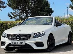 White Used 2018 Mercedes E220 AMG Line Premium Plus Cabriolet | £19,995 (Fair price)