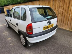 White Used 1999 Vauxhall Corsa S Hatchback | £990