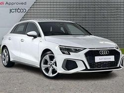 White Used 2022 Audi A3 S-Line Hatchback | £22,206 (Fair price)