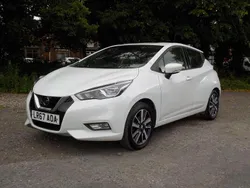 White Used 2017 Nissan Micra Acenta Hatchback | £5,595 (Fair price)