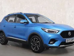 Blue Used 2022 MG ZS Exclusive Sedan | £11,935 (Fair price)