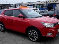 Red Used 2015 Ssangyong (KGM) Tivoli SUV | £4,995