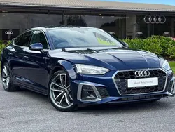 Blue Used 2024 Audi A5 Sportback S-Line Hatchback | £30,995 (Fair price)